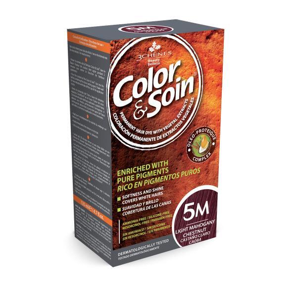 Color Soin Organik 5M Light Mahogany Chestnut Saç Boyası - COLOR SOIN