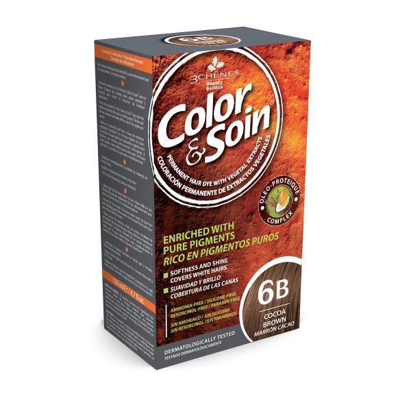 Color Soin Organik 6B Kakao Saç Boyası - COLOR SOIN