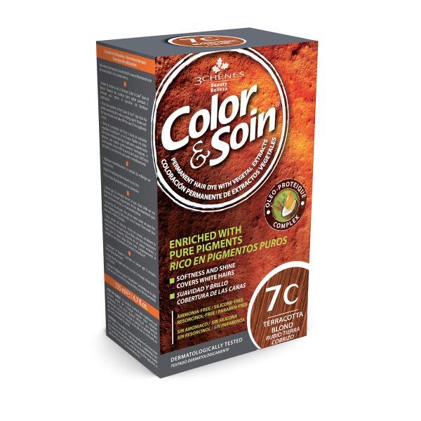 Color Soin Organik 7C Terra Cotta Blond Saç Boyası - COLOR SOIN