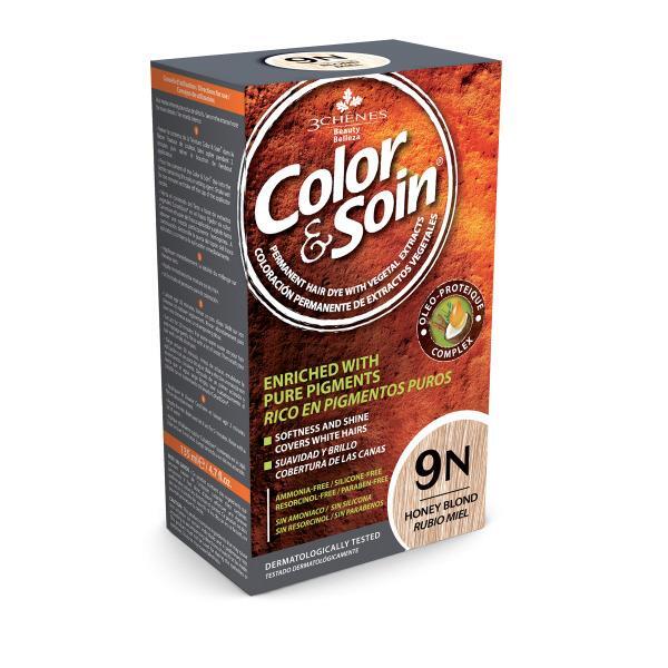 Color Soin Organik 9N Honey Blond Saç Boyası - COLOR SOIN