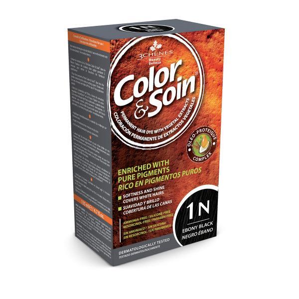 Color Soin Saç Boyası 1N - Siyah - COLOR SOIN
