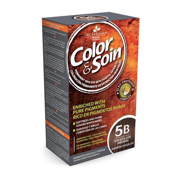 Color Soin Saç Boyası 5B - Çikolata Kahve - COLOR SOIN