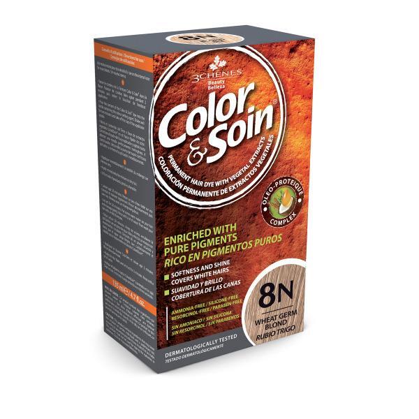 Color Soin Saç Boyası 8N - Açık Kumral - COLOR SOIN