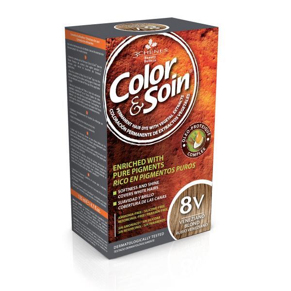 Color Soin Saç Boyası 8V - Venedik Sarısı - COLOR SOIN