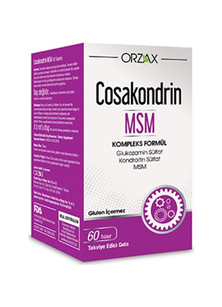 Cosakondrin MSM 60 Tablet - ORZAX