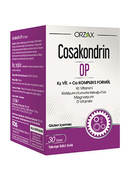 Cosakondrin OP 30 Tablet - ORZAX