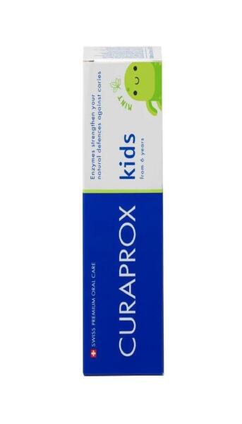 Curaprox Enzycal Kids Diş Macunu Naneli +6 Yaş 60 ml - CURAPROX