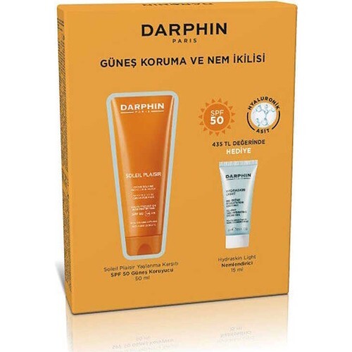 Darphin Paris Güneş Koruma ve Nem İkilisi Soleil Hydraskin Set - DARPHIN