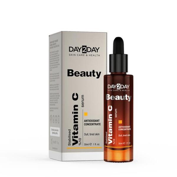 Day2Day Beauty Stabilised Vitamin C %10 Serum 30 ml - DAY2DAY