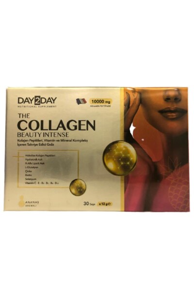 Day2Day The Collagen Beauty İntense 30 Saşe 12 gr (Ananas) - DAY2DAY