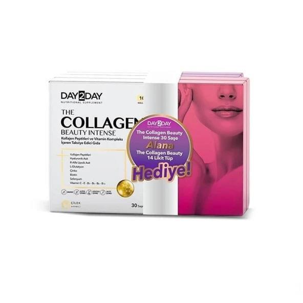 Day2Day The Collagen Beauty Intense 30 Saşe Alana 14 Likit Tüp Hediye - DAY2DAY