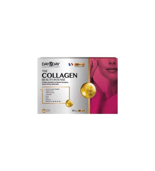 Day2Day The Collagen Beauty İntense 30 saşe 12 gr (Çilek) 1 ALANA 1 BEDAVA - ORZAX