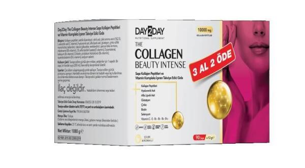 Day2Day The Collagen Beauty İntense (Çilek) 3 Al 2 Öde - DAY2DAY
