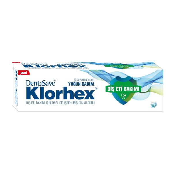 DentaSave Klorhex %0,2 Yoğun Bakım Diş Macunu 75Ml - KLORHEX
