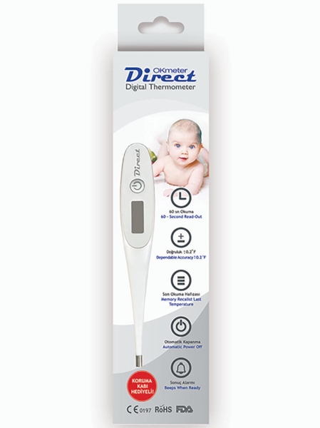 Direct Dijital Termometre Derece Ateş Ölçer - DİĞER