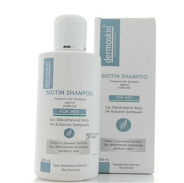 Dermoskin Biotin Shampoo For Men 200ml - DERMOSKİN