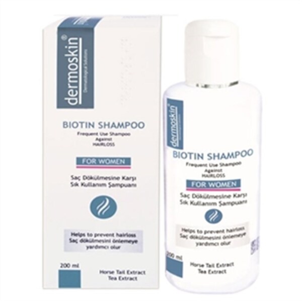 Dermoskin Biotin Shampoo For Women 200ml - DERMOSKİN