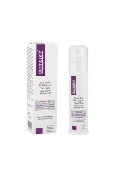 Dermoskin Face & Body Yüz ve Vücut Peeling Jel 100 ml - DERMOSKİN