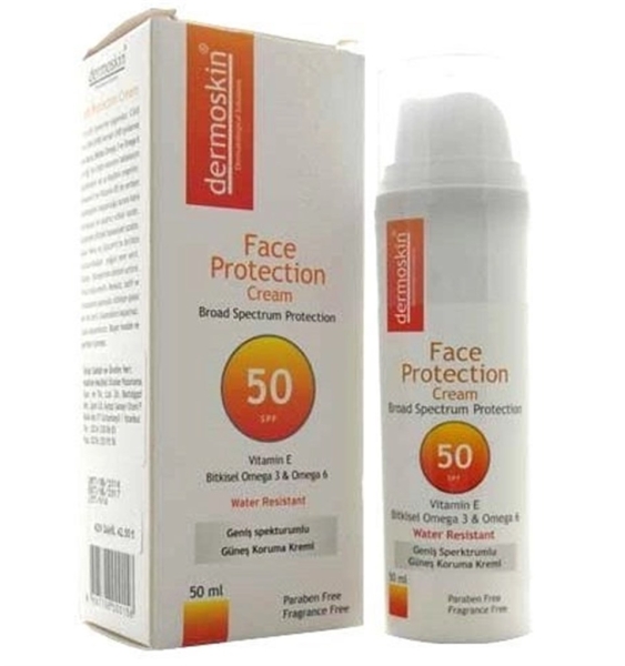 Dermoskin Face Protection SPF50 50ml - DERMOSKİN