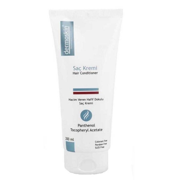 Dermoskin Hair Conditioner200 ml Hacim Veren Hafif Dokulu Saç Kremi - DERMOSKİN