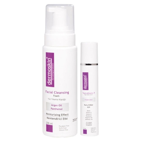 Dermoskin Yüz yıkama köpüğü 200 ml - DERMOSKİN