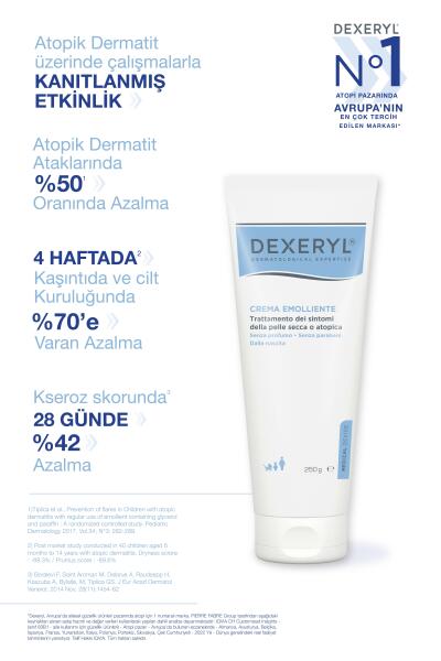 Dexeryl Emollient Cream 250 gr - 5