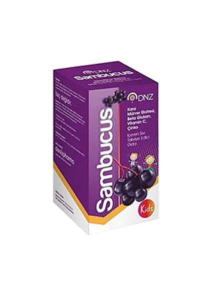 DNZ Sambucus Kara Mürver Ekstresi 125 ml - DENİZ PHARMA