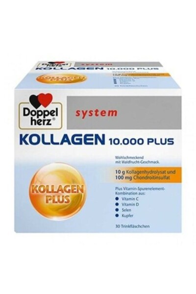 Doppelherz System Kollagen 10.000 Plus 30 x 25 ml - DOPPELHERZ