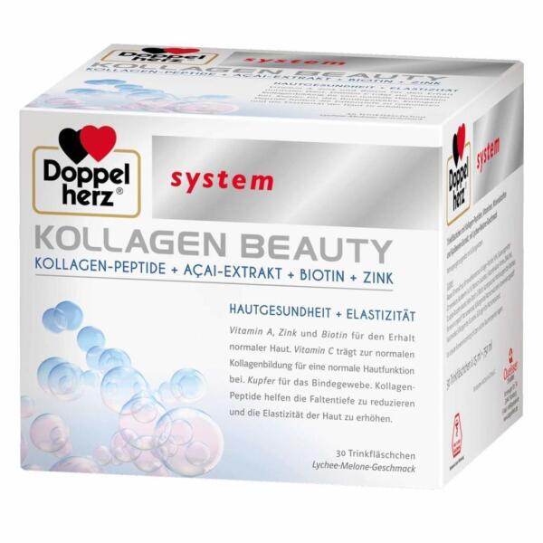 Doppelherz System Kollagen Beauty 25 ml x 30 Flakon - DOPPELHERZ