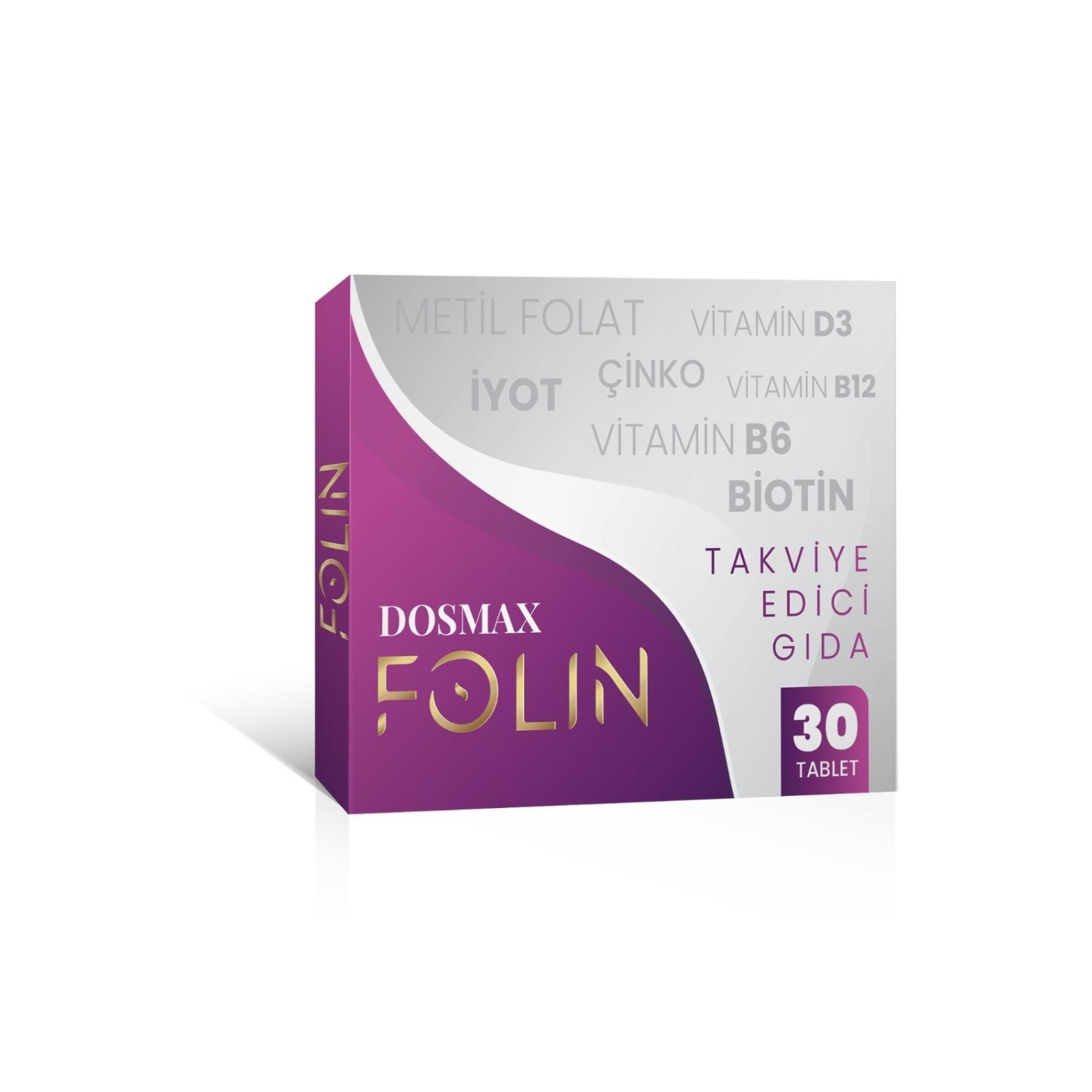 Dosmax Folin 30 Tablet - 1