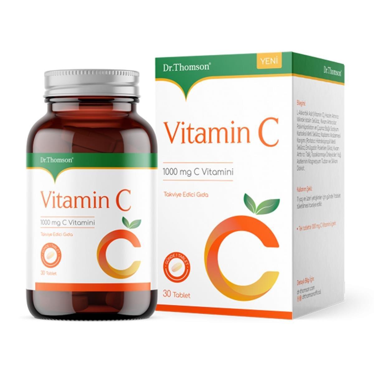 Dr. Thomson Vitamin C 1000 mg 30 Tablet - 1