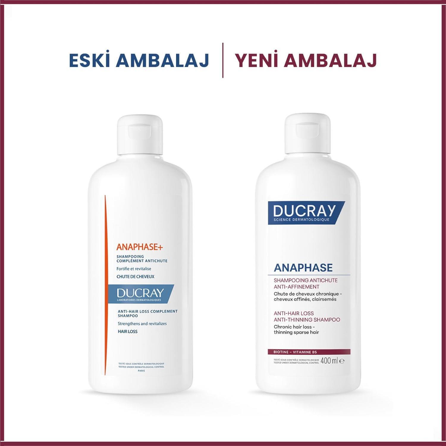 Ducray Anaphase+ Şampuan Saç Dökülmesi Karşıtı Şampuan 400ml - 3