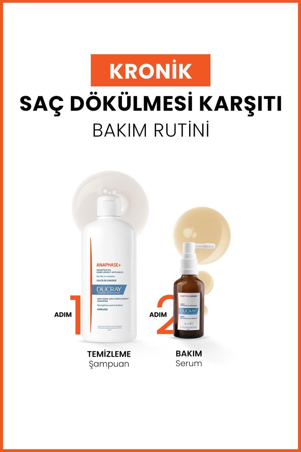 Ducray Anaphase+ Şampuan Saç Dökülmesi Karşıtı Şampuan 400ml - 9