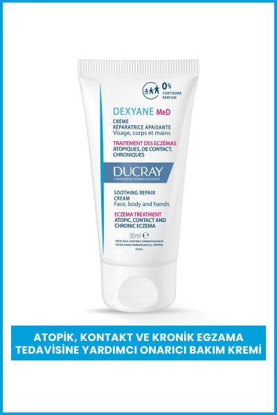 Ducray Dexyane MeD Krem Atopik, Kontakt ve Kronik Egzama Tedavisine Yardımcı Onarıcı Bakım Kremi 30ml - DUCRAY