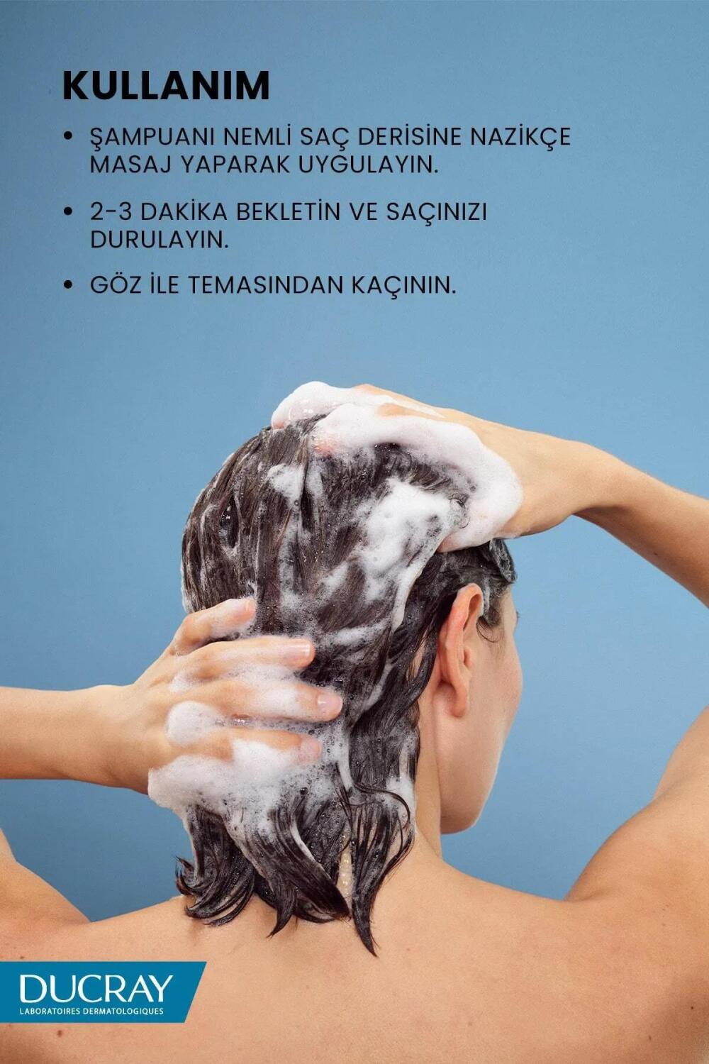 Ducray Kelual Squanorm Kuru Saçlar İçin Kepek Karşıtı Şampuan 400 ml - 7