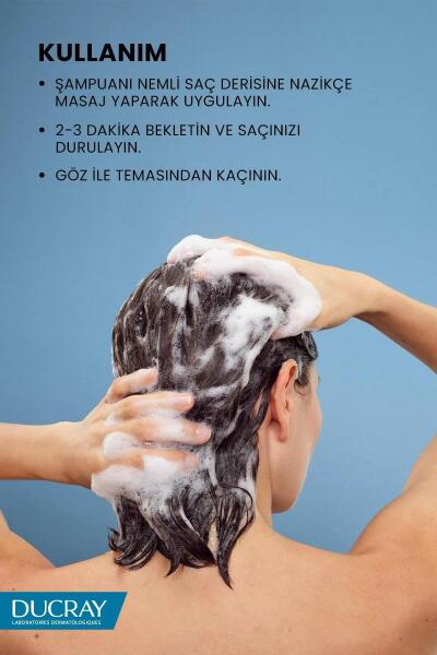 Ducray Kelual Squanorm Kuru Saçlar İçin Kepek Karşıtı Şampuan 400 ml - 7