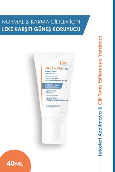 Ducray Melascreen Light Cream Spf50+ 40 ml - DUCRAY