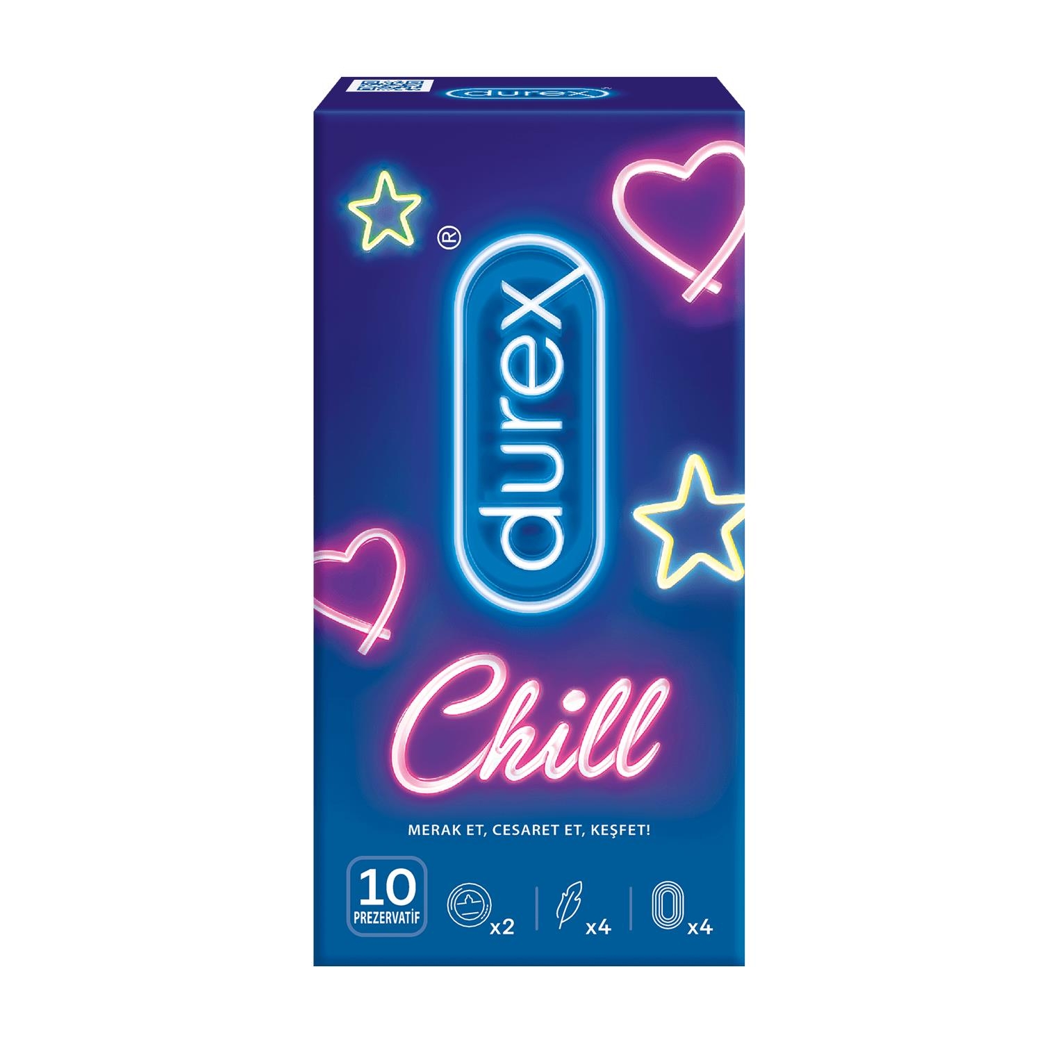 Durex Chill 10lu Prezervatif - 1