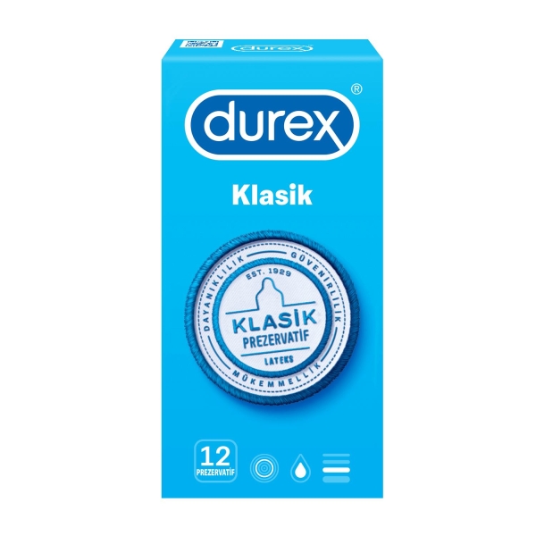 Durex Klasik 12li Prezervatif - DUREX