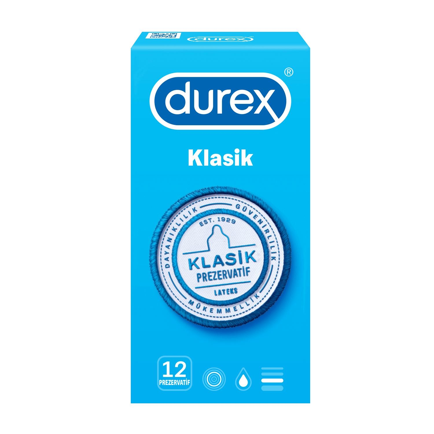 Durex Klasik 12li Prezervatif - 1