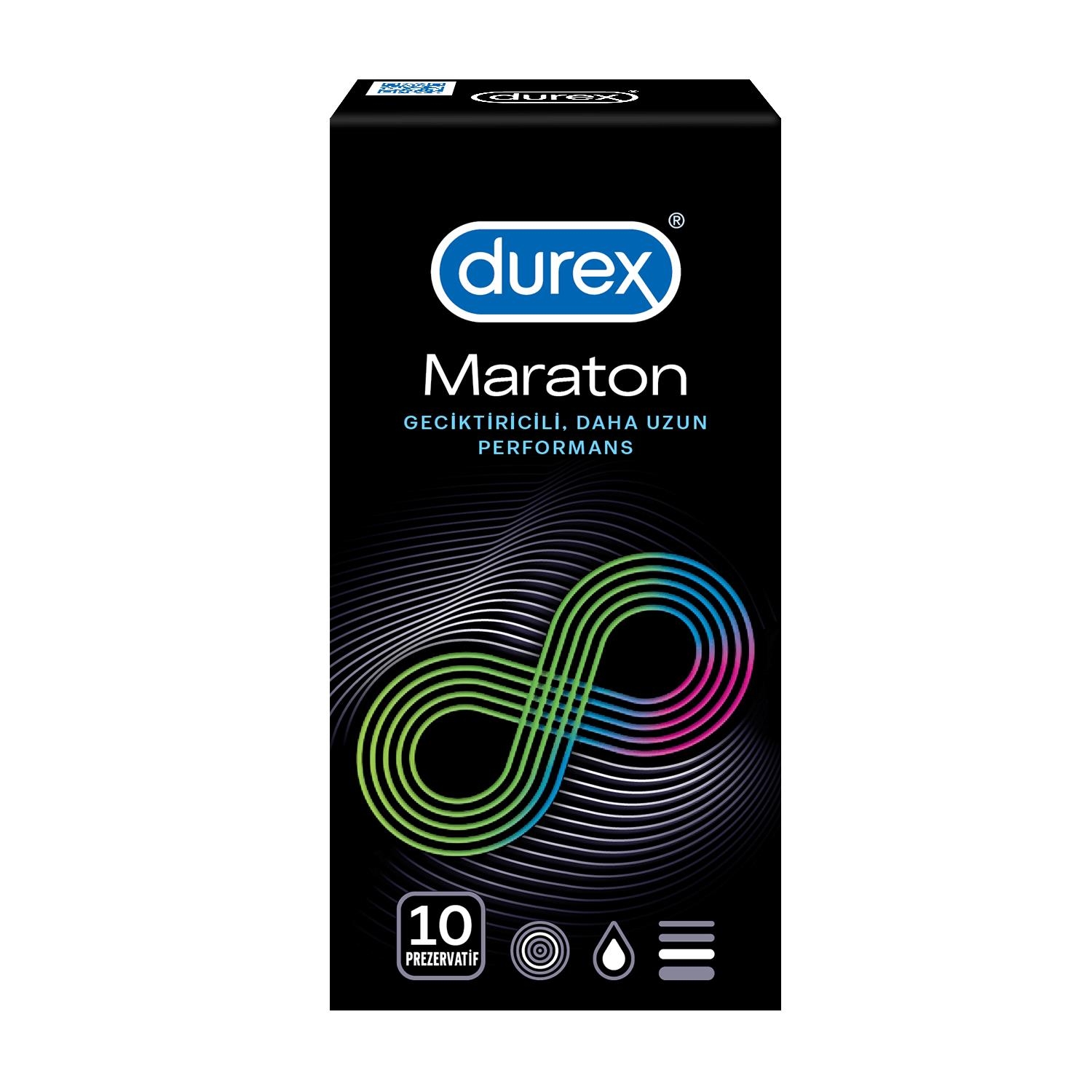 Durex Maraton 10lu Prezervatif - 1