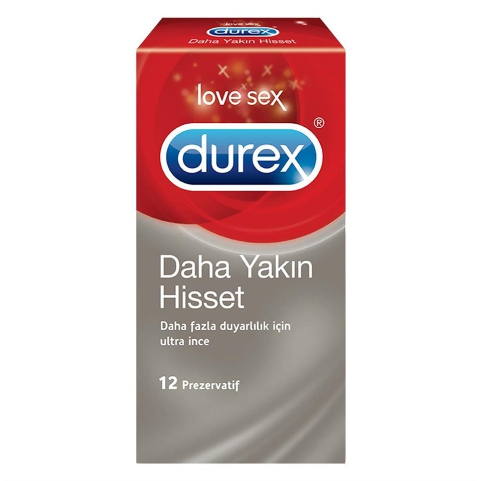 Durex Prezervatif Daha Yakın Hisset 10li - 1