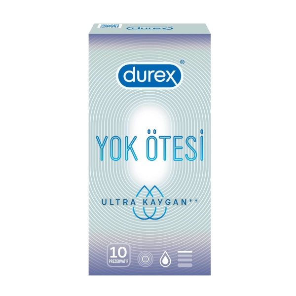 Durex Yok Ötesi Ultra Kaygan Ekstra İnce 10lu Prezervatif - DUREX