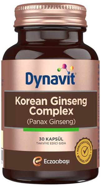 Dynavit Korean Ginseng Complex 30 Kapsül - DYNAVIT