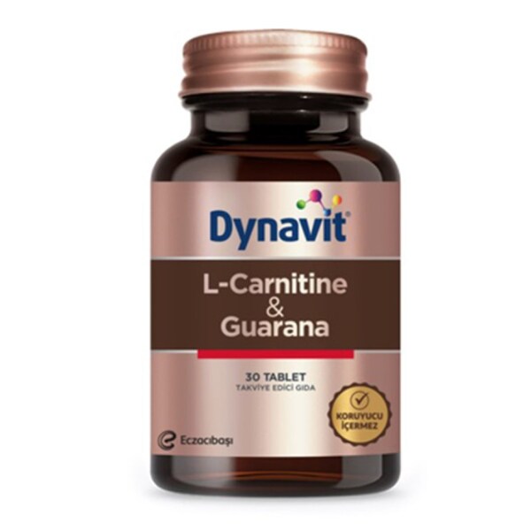 Dynavit L-Carnitine & Guarana 30 Tablet - DYNAVIT