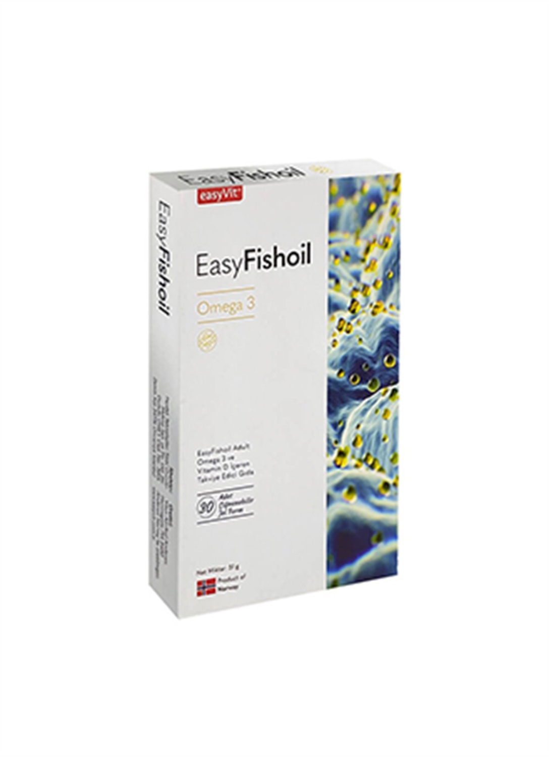 EasyFishoil Adult 30 Çiğnenebilir Jel Form - 1