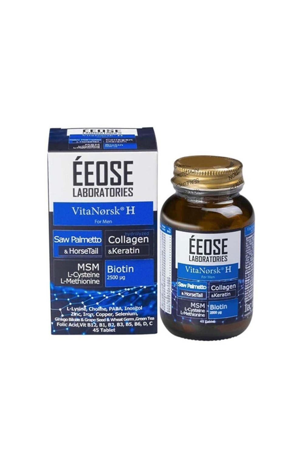 Eeose Collagen 45 Tablet (Erkekler İçin) - 1