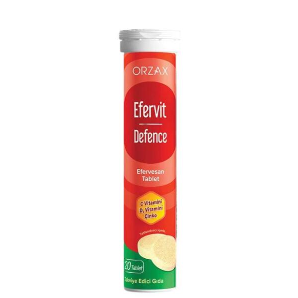 Efervit Defence C Vitamin 20 Efervasan Tablet - ORZAX