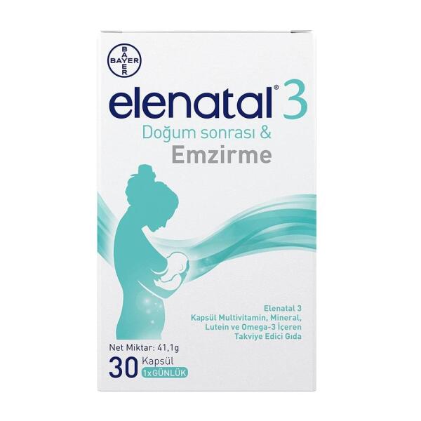 Elenatal 3 - 30 Kapsül - BAYER