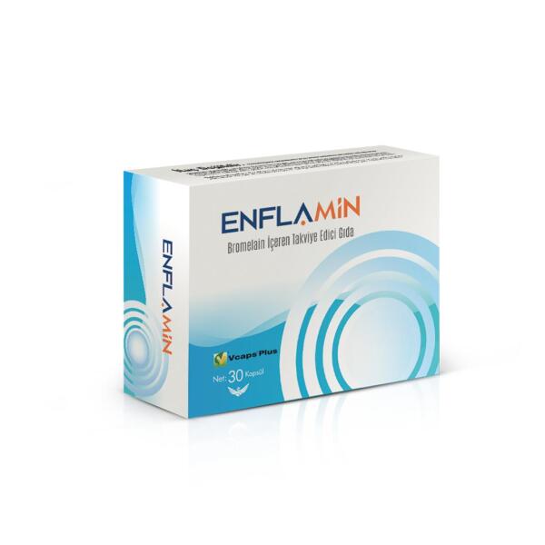 Enflamin Bromelain 30 Vegan Kapsül - CONVİTA